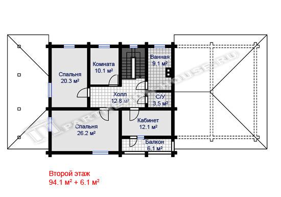 2 этаж дома ПА-260Д